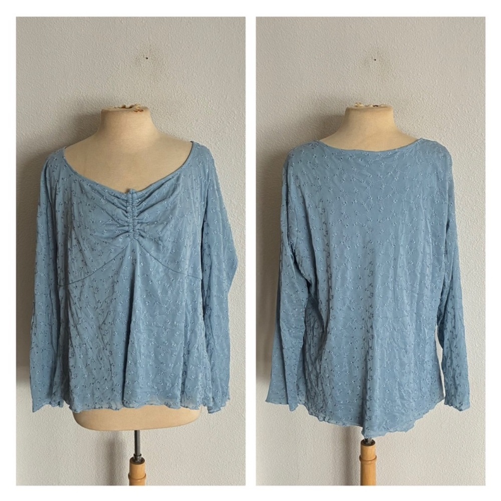 Torrid blue blouse